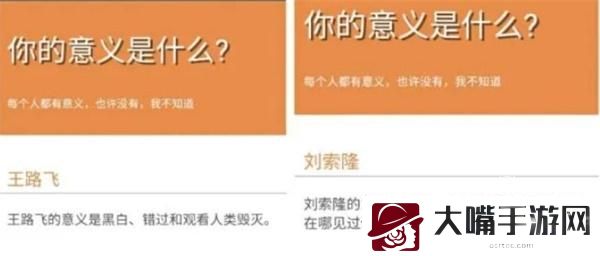 你的意义是什么鬼东西链接地址一览