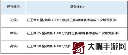 王者荣耀赛年标签设置攻略