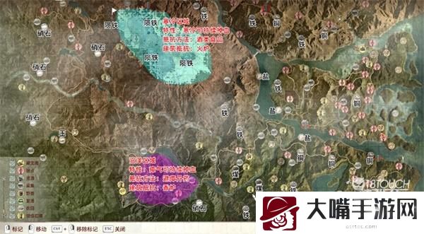 帝国神话地图资源分布位置一览