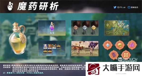 原神魔药研析活动全攻略