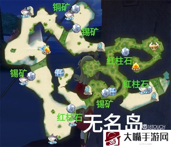 玛娜希斯回响所有地图资源分布一览