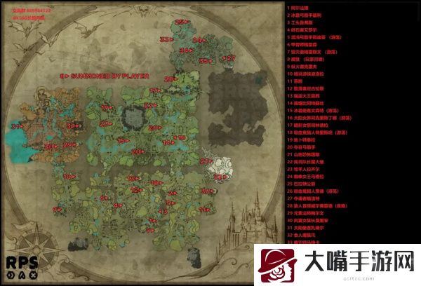 vrising所有boss分布位置一览