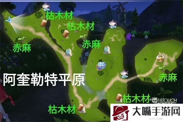 玛娜希斯回响所有地图资源分布一览