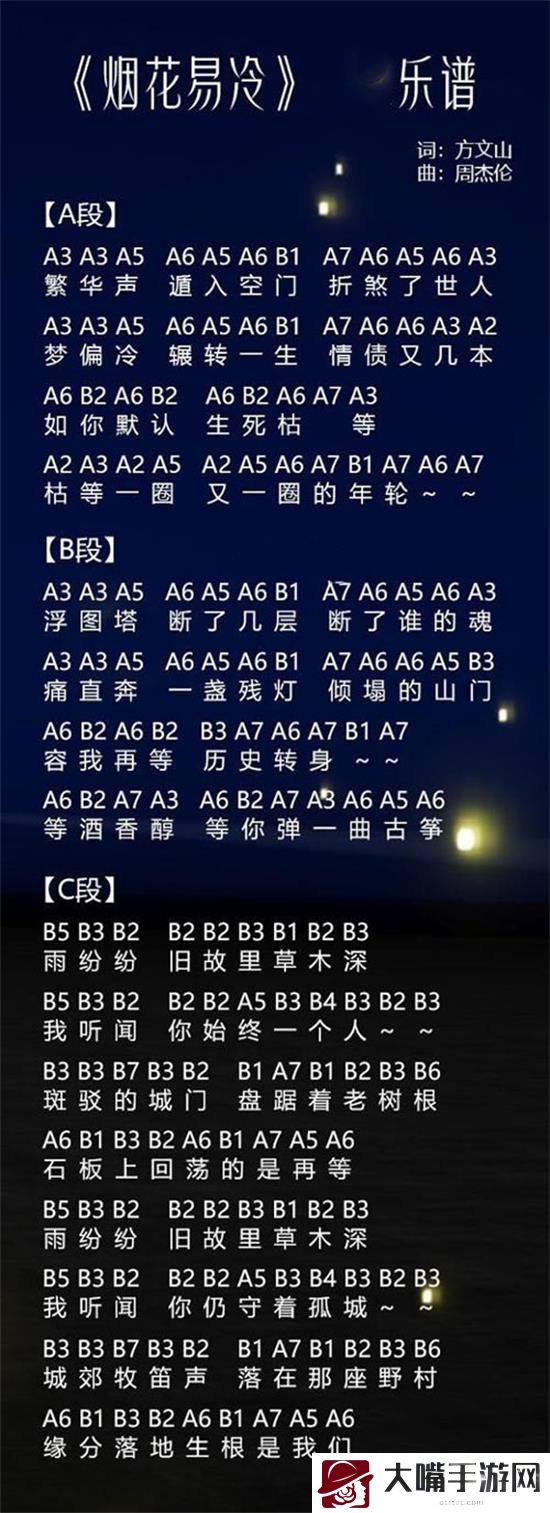 原神镜花之琴乐谱2022最新一览