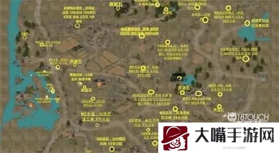 部落与弯刀所有地图资源2022最新一览