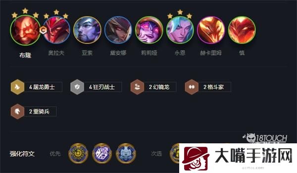 云顶之弈s7奥拉夫阵容选择攻略